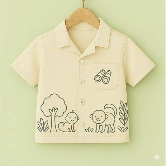 Jungle King- DIY Color me shirt