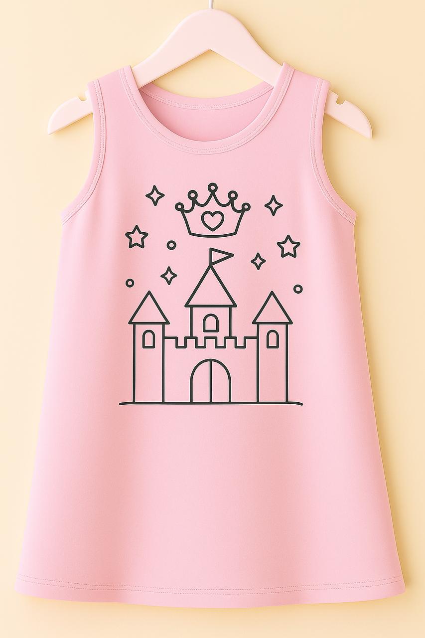 Castle Dreams- DIY Color me frock