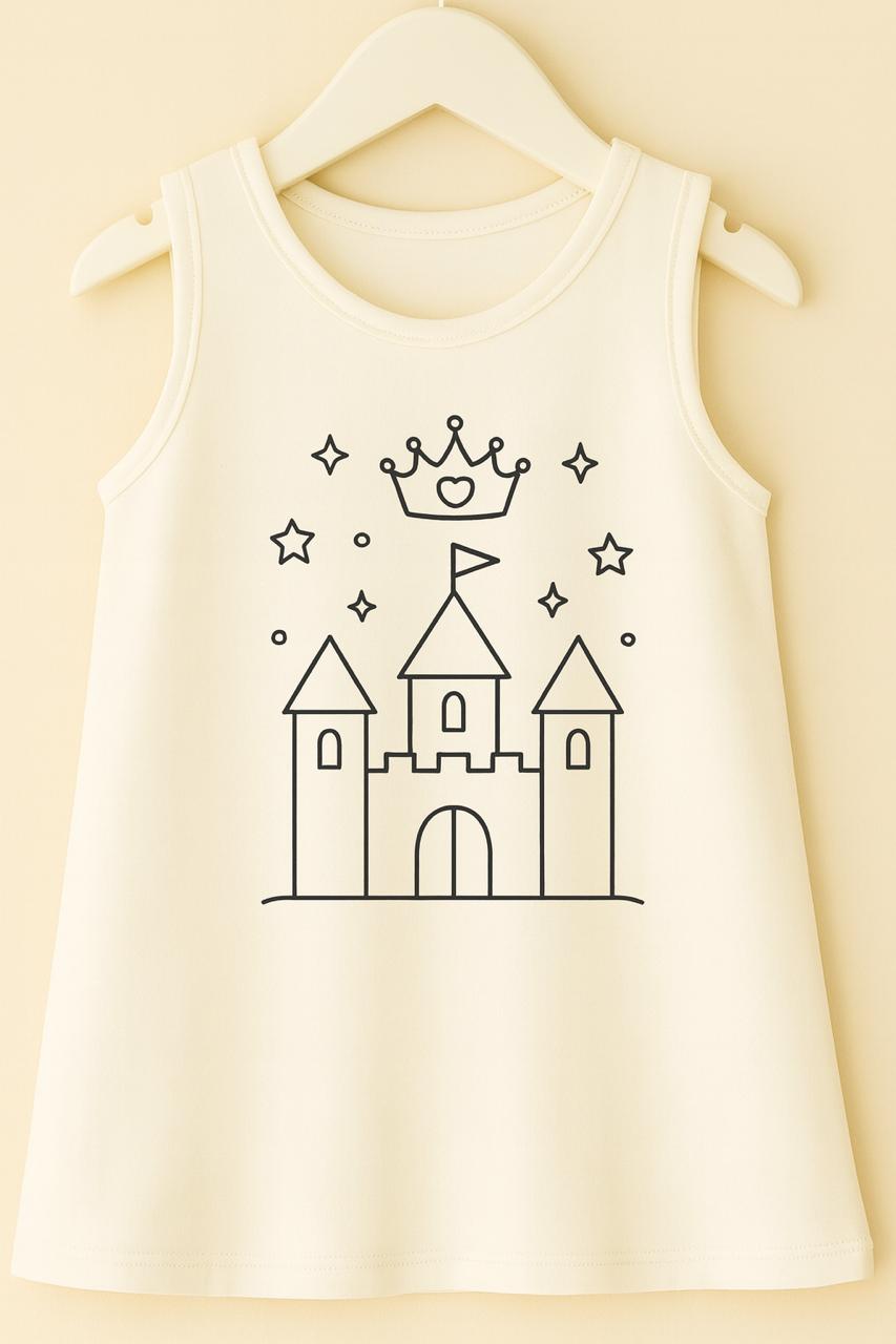 Castle Dreams- DIY Color me frock