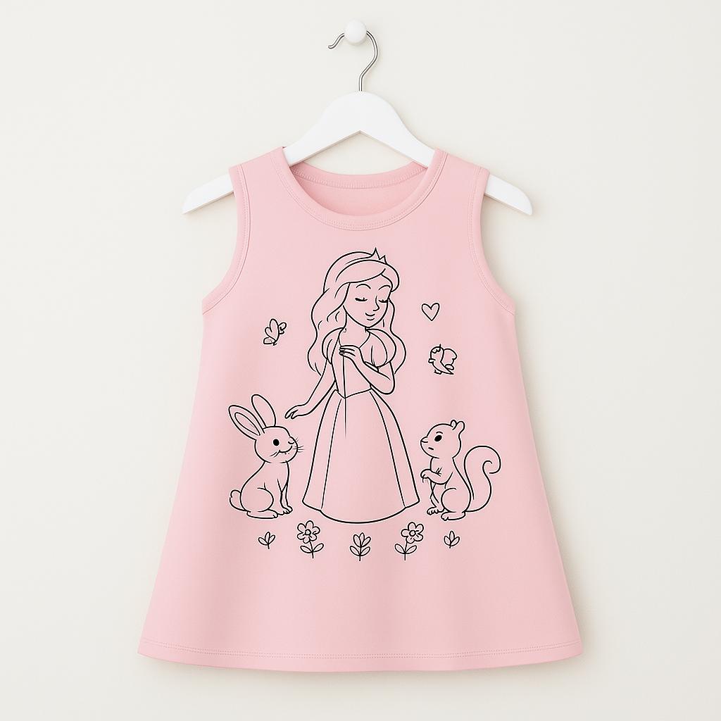 Princess Meadow- DIY Color me frock